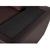 Beliani 2 vietų sofa VOGAR iš dirbtinės odos, tamsiai ruda