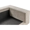 Beliani 3 vietų sofa GLORVIKA II smėlio pilkos spalvos