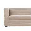 Beliani 3-vietė sofa HOFN smėlio pilkumo spalvos