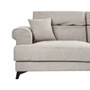 Beliani 3 vietų sofa SKIVE smėlio pilkos spalvos