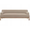 Beliani 3 vietų sofa SOSJO smėlio ir pilkos spalvos