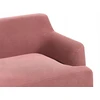 Beliani Trivietė sofa SOSJO burgundiškos spalvos