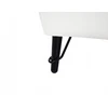 Beliani Trivietė sofa HOBRO, balta, bouclé audinys