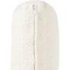 Beliani Trivietė sofa SOVIK, boucle audinys, pieno balta spalva
