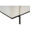 Beliani Trivietė sofa SOVIK, boucle audinys, pieno balta spalva