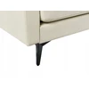 Beliani Trivietė sofa MALA šviesi smėlio spalva
