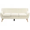 Beliani 3 vietų sofa MOTALA šviesiai smėlio spalvos