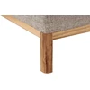 Beliani Trivietė sofa SOSJO šviesiai ruda