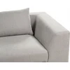 Beliani Trivietė sofa LERMON šviesiai pilka