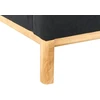 Beliani 3 vietų sofa SOSJO juoda
