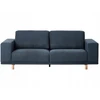 Beliani 3 vietų sofa NIVALA tamsiai mėlyna