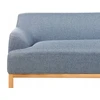 Beliani SOSJO 3 vietų sofa mėlyna