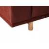 Beliani 3 vietų sofa NIVALA raudona