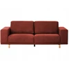 Beliani 3 vietų sofa NIVALA raudona