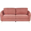Beliani Trivietė sofa TROSA rožinė