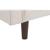 Beliani Trivietė sofa NURMO Šviesiai smėlio spalvos