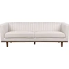 Beliani 3 vietų sofa SKAULE, smėlio spalvos
