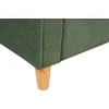 Beliani Trivietė sofa RONNEBY, kordas, tamsiai žalia
