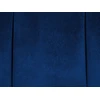 Beliani Trivietė sofa ALSVAG veliūrinė, tamsiai mėlyna