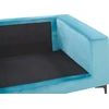 Beliani 3 vietų sofa VADSTENA, veliūras, žydra