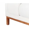 Beliani 4 vietų sofa VENG Boucle, kreminė balta