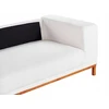 Beliani 4 vietų sofa VENG Boucle, kreminė balta