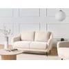Beliani 2 vietų sofa EIBY Boucle smėlio spalvos