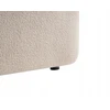 Beliani Dvivietė sofa ELVA, buklė audinys, smėlio spalva