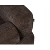 Beliani Dvivietė sofa ELVA, šenilis, tamsiai ruda
