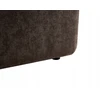 Beliani Dvivietė sofa ELVA, šenilis, tamsiai ruda
