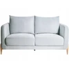 Beliani Dvivietė sofa GIMO, šenilinė, dangaus mėlynumo
