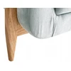 Beliani Dvivietė sofa GIMO, šenilinė, dangaus mėlynumo