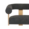 Beliani 2 vietų sofa ILBRO Boucle juoda/šviesiai ruda
