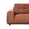 Beliani Dvivietė sofa LAURILA auksinės rudos spalvos