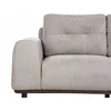Beliani 2 vietų sofa LAURILA šviesiai pilka