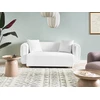 Beliani Dvivietė sofa LILLEROD, balta