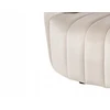 Beliani Dvivietė sofa MALUNG veliūrinė smėlio spalvos