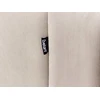 Beliani Dvivietė sofa MALUNG veliūrinė smėlio spalvos