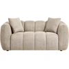 Beliani 2 vietų sofa NESS smėlio-pilka