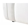 Beliani 2 vietų sofa NESS, kreminė balta