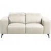 Beliani Dvivietė sofa OMMEL šviesiai smėlio spalvos