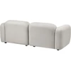 Beliani 3 vietų sofa AFOSS šviesiai smėlio spalvos