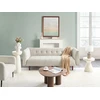 Beliani 3 vietų sofa BYSKE šviesiai smėlio spalvos