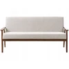 Beliani Trivietė sofa ESRUM tamsiai ruda/pilka