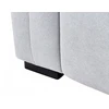 Beliani Trivietė sofa FAUSKAN Mėlyna