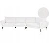 Beliani 3 vietų sofa KANSSELI Boucle balta