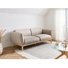 Beliani Trivietė sofa LJUNG, šviesiai ruda