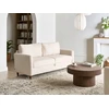 Beliani 3 vietų sofa MARE Boucle smėlio spalvos