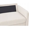 Beliani 3 vietų sofa MARE Boucle smėlio spalvos