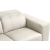 Beliani Trivenė sofa OMMEL šviesiai smėlio spalvos
